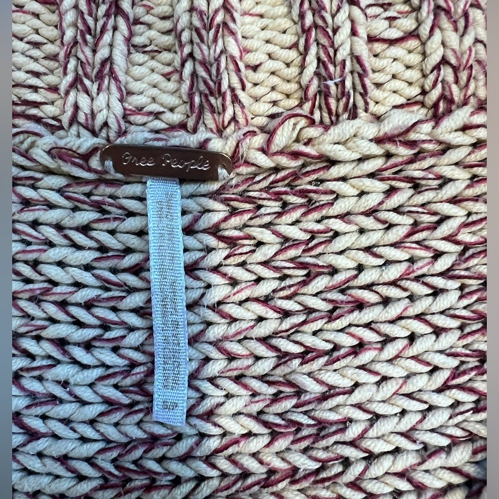 Free People Lace Up Short Sleeve Sweater - Picture 3 of 4